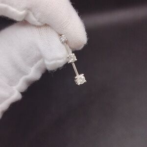 Elegant Diamond gold Bar pandant